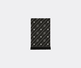 Gucci 'Diagonal' plaid blanket, black BLACK GUCC22PLA140BLK