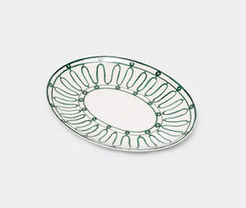 THEMIS Z &#39;Kyma&#39; serving plate, green GREEN THEM24KYM481GRN
