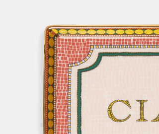 La DoubleJ 'Ciao Cara' tray MULTICOLOUR LADJ23TRA000MUL