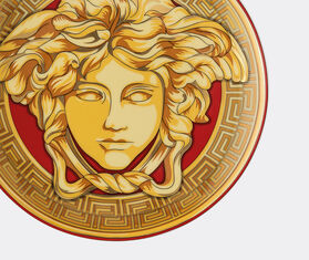 Rosenthal &#39;Medusa Amplified&#39; small plate, golden coin MULTICOLOUR ROSE22MED123GOL