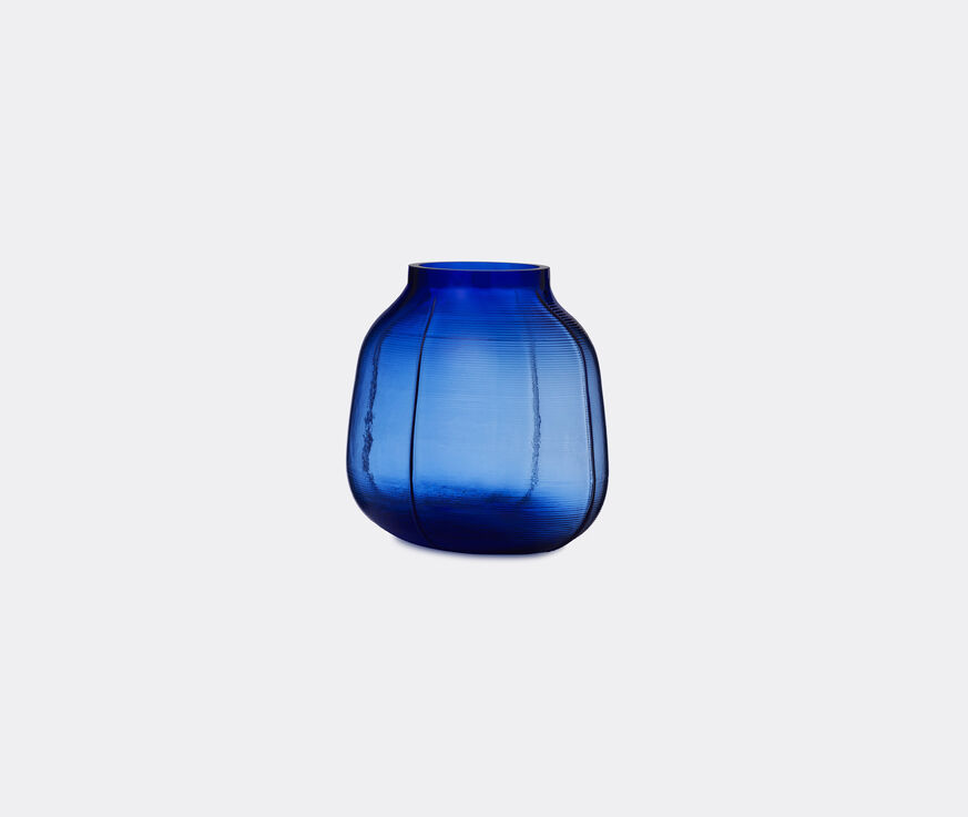 Normann Copenhagen 'Step' vase, blue, medium  NOCO19STE886BLU