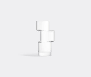 LSA International 'Tier' vase, medium, clear TRANSPARENT LSAI25TIE673TRA