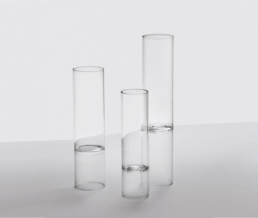 Grooved 'Bamboo' vase, medium by Ichendorf Milano Vases FRANKBROS