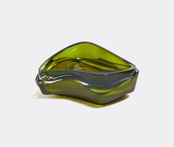 Zaha Hadid Design 'Plex' vessel, olive green OLIVE GREEN ZAHA20PLE021GRN