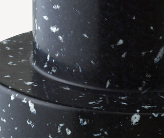 Normann Copenhagen 'Bit' stool, black BLACK NOCO21BIT278BLK