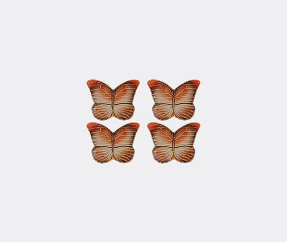 Bordallo Pinheiro Cloudy Butterflies - Set Of 4 B&B Plates 14,5X18 undefined ${masterID} 2
