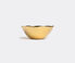 Bitossi Home 'La Tavola Scomposta' bowl Gold irregular edge BIHO19TAV685GOL