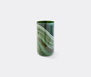 POLSPOTTEN 'Marbled Glass' vase, large, green GREEN POLS25VAS229GRN