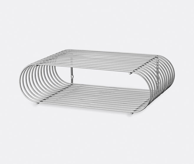 AYTM 'Curva' shelf, silver SILVER AYTM26CUR378SIL