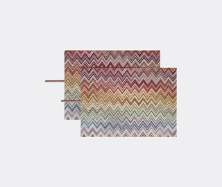 Missoni 'Andorra' placemat, set of two, red RED MIHO21AND451MUL