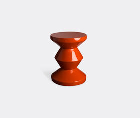 POLSPOTTEN &#39;Zig Zag&#39; stool, coral RED POLS22ZIG965RED