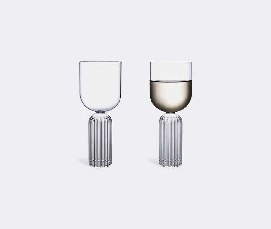 Fferrone Design 'May' medium glass, set of two  FFER22MAY865TRA