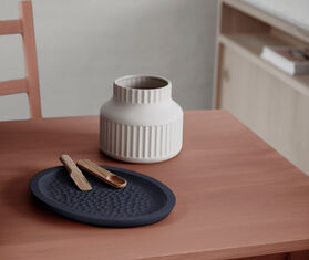 Zanat 'Touch' tray, small, black BLACK ZANA20TOU909BLK