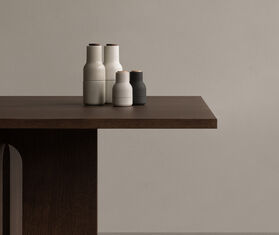 Audo Copenhagen &#39;Bottle Grinder&#39; set of two, small, ash and carbon MULTICOLOUR AUDO23BOT616MUL