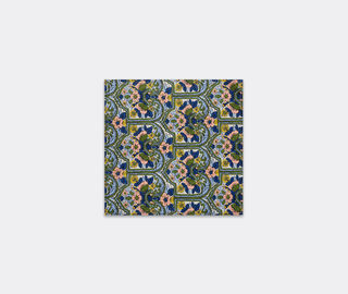 La DoubleJ 'Corte Blue small' large napkin, set of two MULTICOLOUR LADJ23LAR567BLU