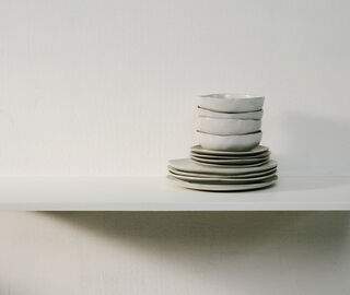 Serax 'La M&egrave;re' dinner set, set of twelve, white WHITE SERA24SER151WHI