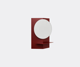 Atelier Ferraro &#39;Folded&#39; mirror, red RED ATFE24FOL960RED
