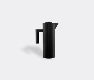 Alessi 'Pliss&eacute;' thermo insulated jug, black BLACK ALES22PLI370BLK