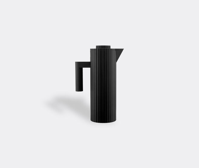 Alessi 'Pliss&eacute;' thermo insulated jug, black BLACK ALES22PLI370BLK
