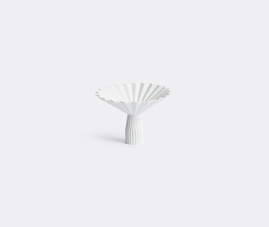 Hands on design 'Pliage' centrepiece, small White HAON17PLI542WHI