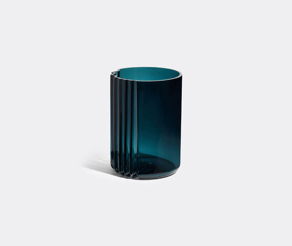 Zaha Hadid Design 'Pulse' vase, small, teal