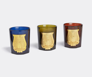 Trudon 'Madurai' candle BLUE CITR20MAD495BLU