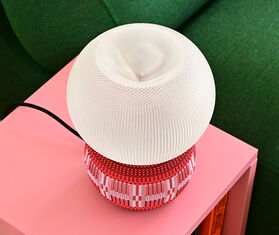 Wontek 'Ancient Aliens' lamp, cherry, red and lilac, EU and UK plug RED WONT26LAM243RED