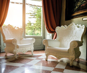 Slide 'Queen of Love' chair WHITE SLID20QUE407WHI