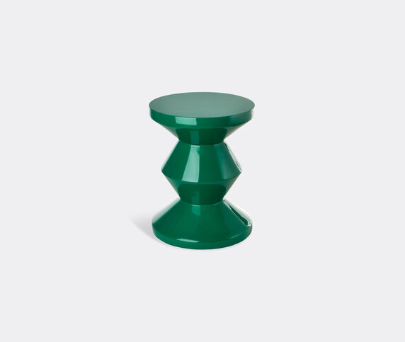 POLSPOTTEN 'Zig Zag' stool, green green POLS22ZIG866GRN