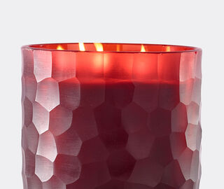 ONNO Collection 'Circle' candle Manyara scent, large RED ONNO23CAN218RED