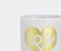 Vitra 'Love Heart' coffee mug, gold, squared handle  VITR20COF339WHI