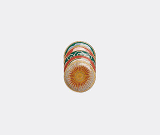 La DoubleJ 'Cortile Mini' mini plate, set of five MULTICOLOUR LADJ23MIN007MUL