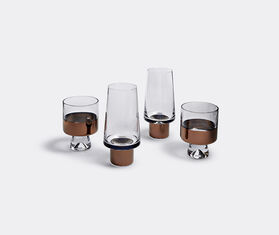 Tom Dixon &#39;Tank&#39; highball glasses, set of two MULTICOLOUR TODI15TAN978TRA