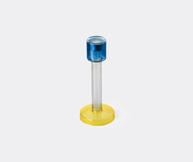 &amp;k Amsterdam &#39;Bole&#39; candleholder, large, blue and yellow MULTICOLOUR AMST25BOL064MUL