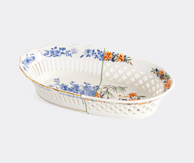 Seletti 'Hybrid Desivia' bread basket, multicolor MULTICOLOUR SELE25POR189MUL