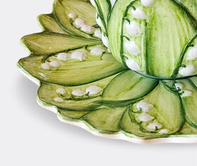 Les-Ottomans &#39;Lily of the Valley&#39; teacup and saucer MULTICOLOUR OTTO23LIL841MUL