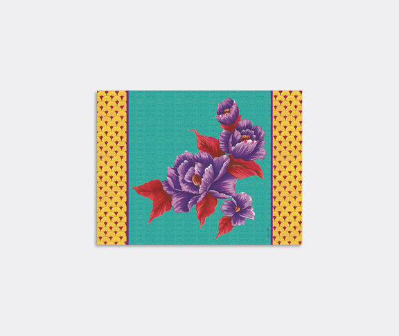Lisa Corti 'Masonite' rectangular placemat, set of two, azalea yellow undefined ${masterID}