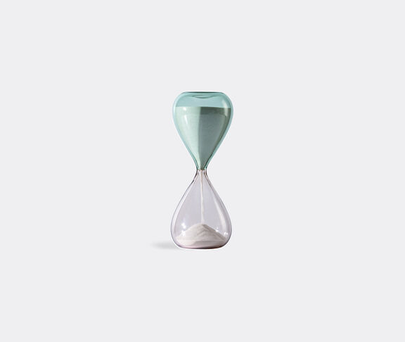 Venini 'Clessidra' hourglass, green & pink undefined ${masterID}