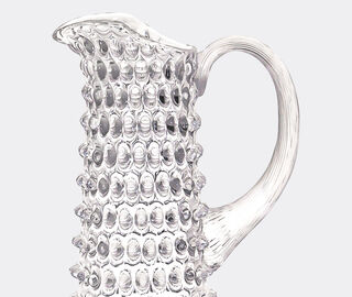 KLIMCHI 'Hobnail Jug' tall, clear TRANSPARENT KLIM22HOB051TRA