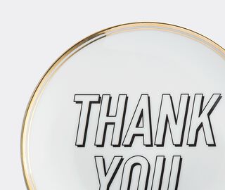 Bitossi Home 'Thank You' bread bread plate, set of six MULTICOLOUR BIHO22SET677MUL