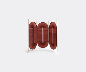 Dante - Goods And Bads &#39;Minima Moralia&#39; room divider, bordeaux BURGUNDY DANT17MIN451RED