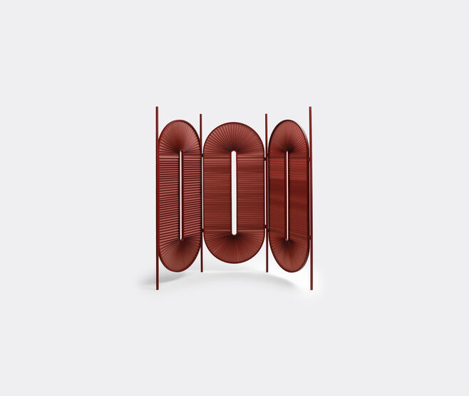 Dante - Goods And Bads 'Minima Moralia' room divider, bordeaux BURGUNDY DANT17MIN451RED