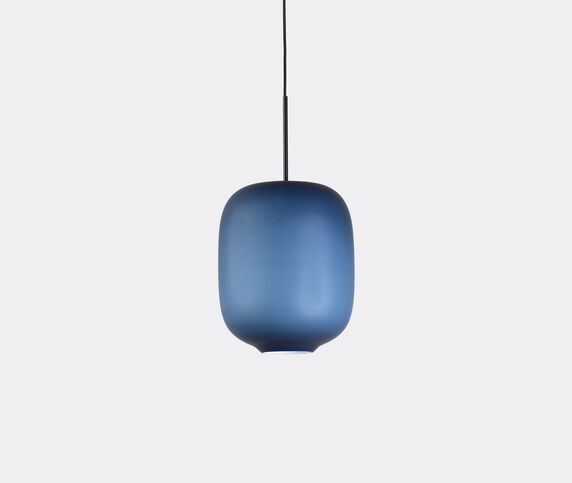 Cappellini 'Arya' hanging lamp, medium, blue, EU plug