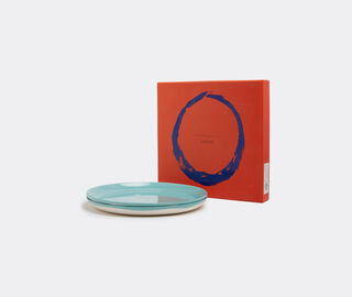 Serax 'Feast' plate, azure, large, set of two MULTICOLOUR SERA21PLA808BLU