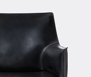Cassina 'Cab 413' armchair, leather, black BLACK CASS21CAB886BLK