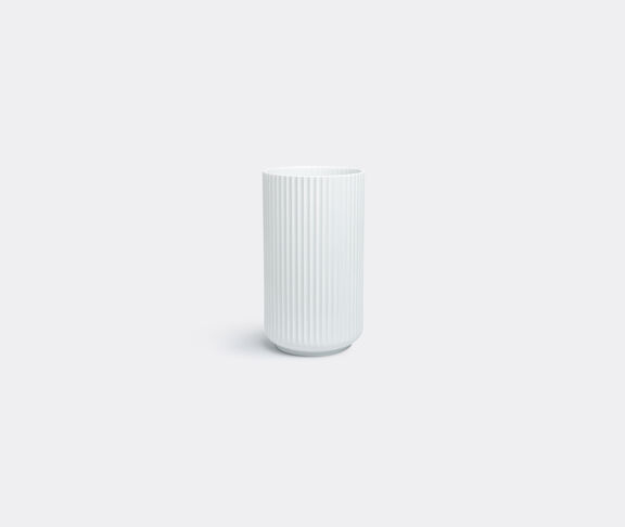 Lyngby Porcelæn Vase, medium Glossy white ${masterID}