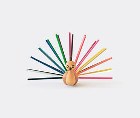 EO Peacock pencil holder BROWN EOEO17PEA403BRW