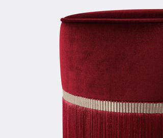 Lorenza Bozzoli Couture 'Couture' ottoman, small, red RED LOBO20COU257RED