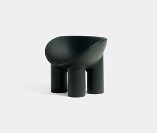 Driade 'Roly Poly' armchair, black BLACK DRIA25ROL899BLK