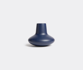 Georg Jensen 'Koppel Wave' blue vase, small BLUE GEJE18KOP701BLU